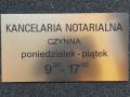 plakietka z laminatu grawerskiego